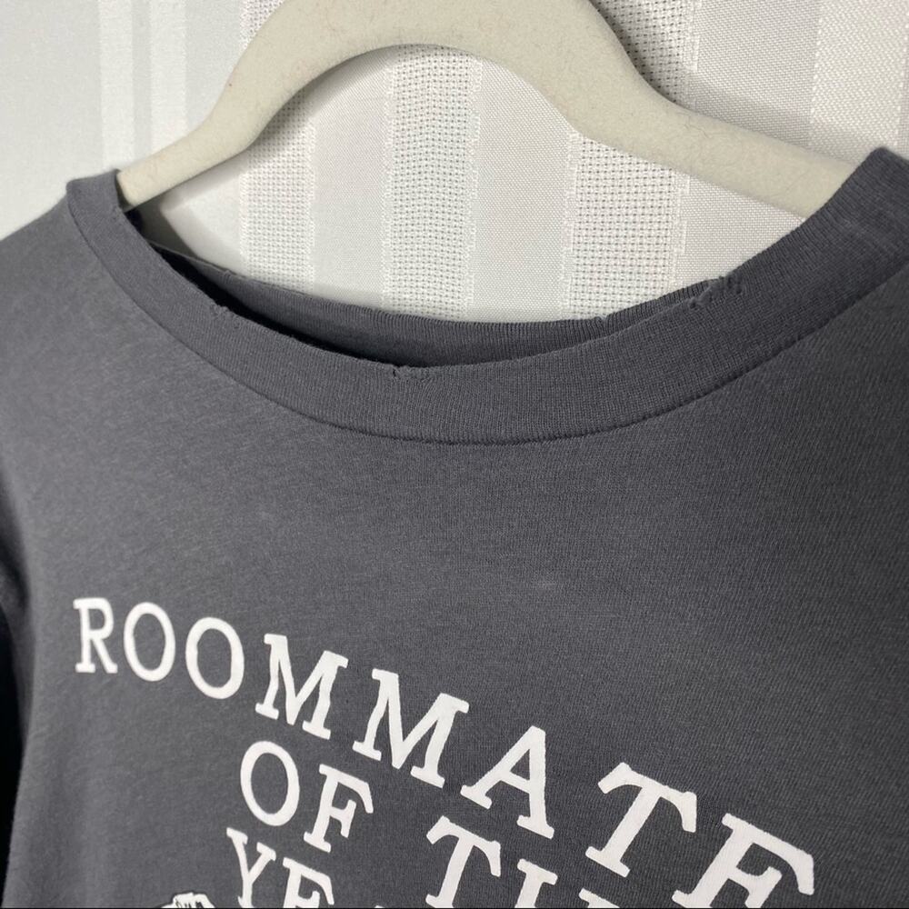 Wildfox Roommate of the Year Short Sleeve Keke Dog Graphic T-Shirt Size Small - Picture 7 of 10